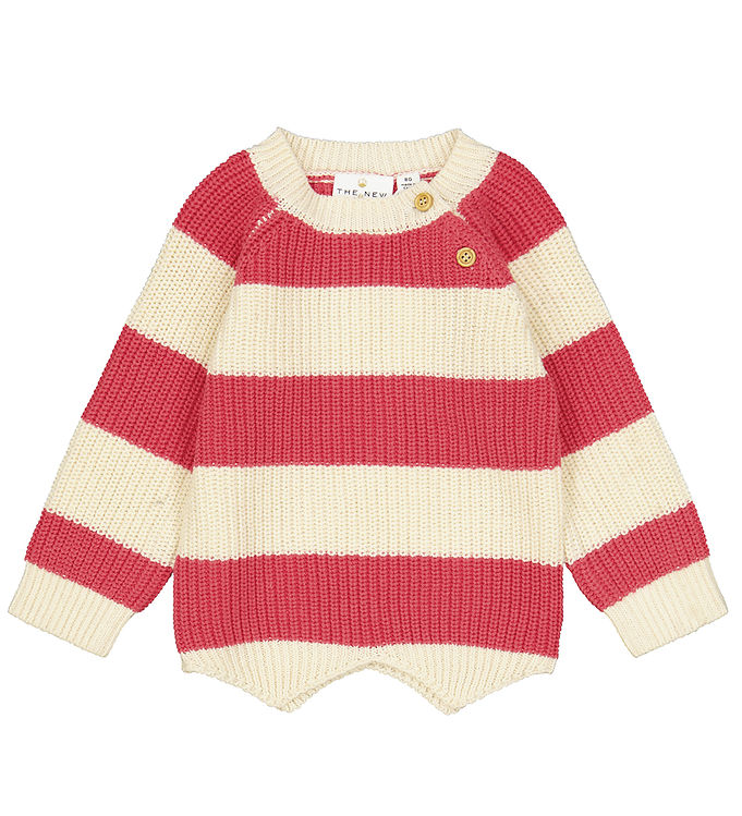 Siblings Bluse Strik Tnsolly Geranium Fra The New